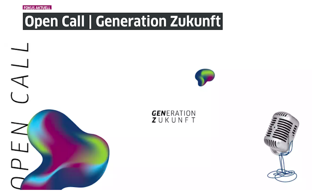Ein Podcast | Eine Generation | Eine Zukunft - Informationen zum Projekt des Goethe-Instituts